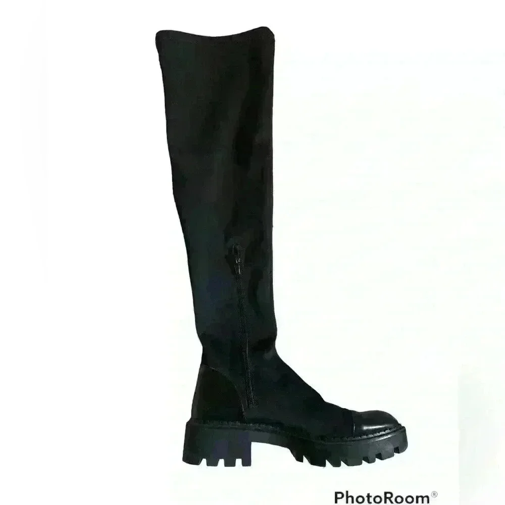 Zara Trafuluc over the knee boots